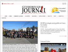 Tablet Screenshot of guysboroughjournal.com